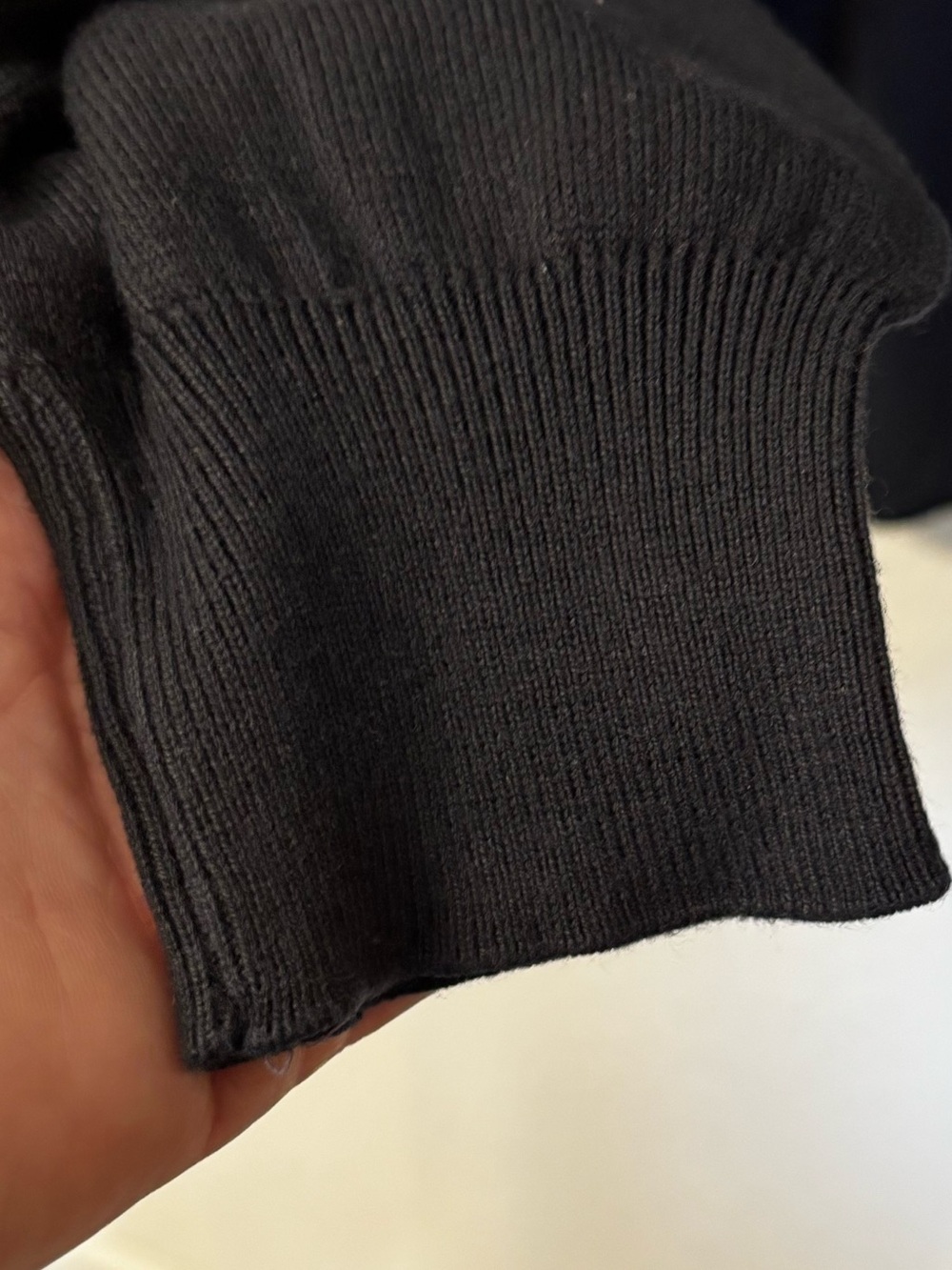 Poeta Moda Visitor Cotton and Modal Mockneck Pullover XL - Picture 5 of 6